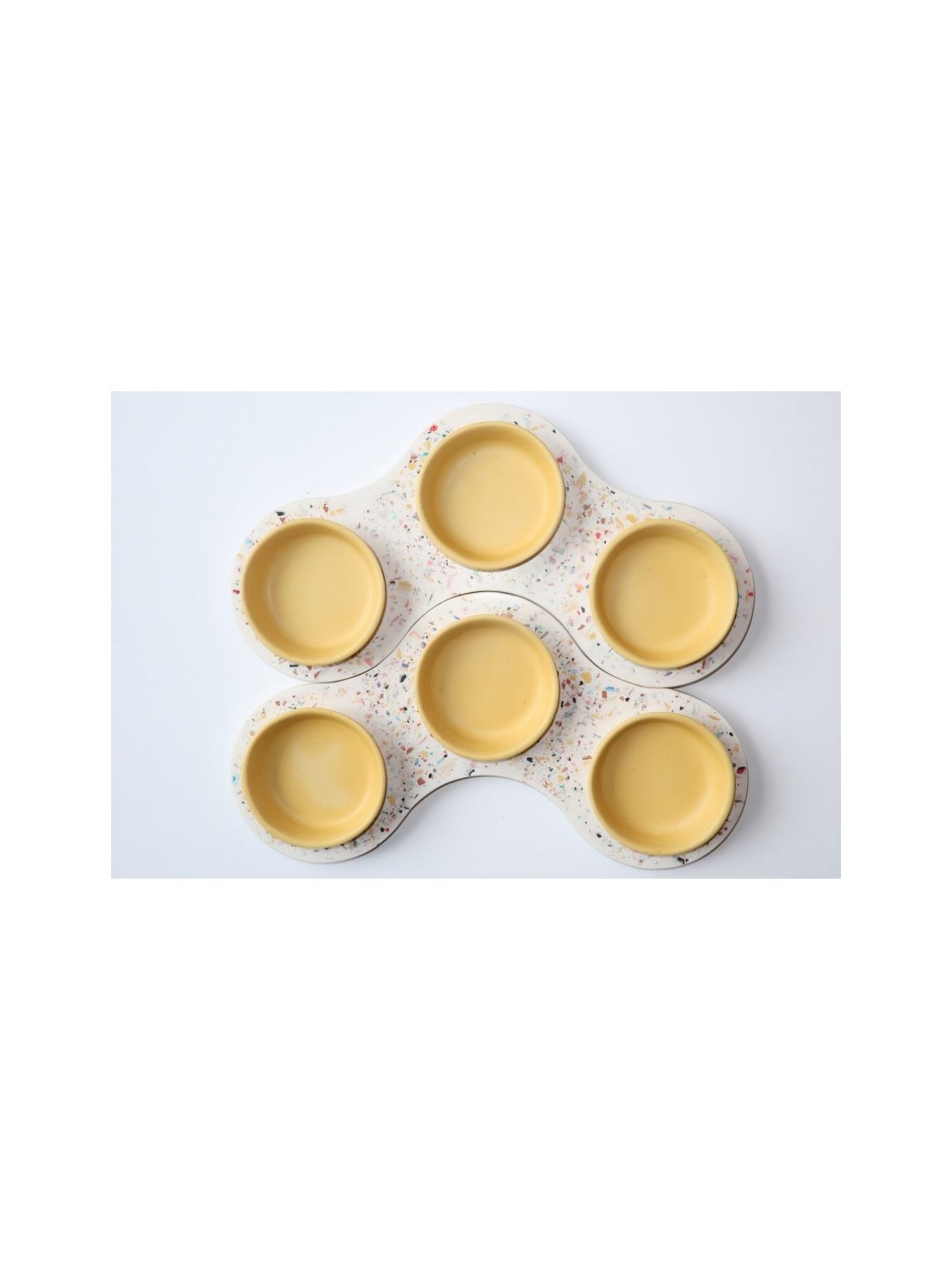 Graciela Noemi Handcrafted Terrazo Design Passover S... | Seder Plates