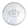 Passover Matzah Cover Silver Embroidered... | Matzah & Afikoman Covers