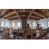 Panoramic Baal Shem Tov Synagogue Sukkah Singl... | Sukkah Decorations