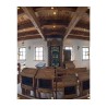 Panoramic Baal Shem Tov Synagogue Sukkah Singl... | Sukkah Decorations