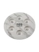 Lightweight Melamine Passover Seder Plate White Marb... | Seder Plates
