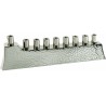 Yair Emanuel Hammered Anodized Aluminum Hanukkah... | Hanukkah Menorah