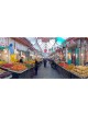 Panoramic Machane Yehuda Market Sukkah Single ... | Sukkah Decorations