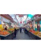 Panoramic Machane Yehuda Market Sukkah Single ... | Sukkah Decorations