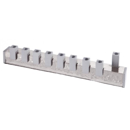 Yair Emanuel Hammered Metal Hanukkah Menorah wit... | Hanukkah Menorah