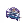 Dorit Judaica Window Menorah Decorative Pomegran... | Hanukkah Menorah