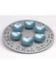 Agayof Exclusive Anodized Aluminum Seder Plate with ... | Seder Plates