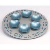Agayof Exclusive Anodized Aluminum Seder Plate with ... | Seder Plates