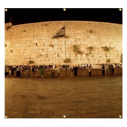 Panoramic Western Wall Kotel Sukkah Single Wal... | Sukkah Decorations