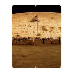 Panoramic Western Wall Sukkah Single Wall Pane... | Sukkah Decorations