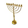 Extra Large Antique Gold Chanukah Menorah Tradit... | Hanukkah Menorah