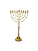 Extra Large Antique Gold Chanukah Menorah Tradit... | Hanukkah Menorah