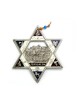 Silver Plated Star of David Wall Hanging with Twelv... | Star of David