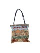 Colorfully Embroidered Tote Bag with Jeru... | Jewish Gift from Israel