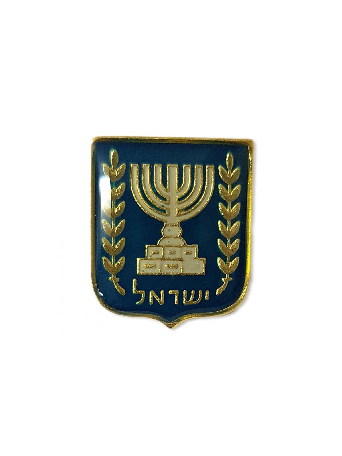 Knesset Menorah Emblem on Lapel Pin | Lapel Pins