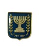 Knesset Menorah Emblem on Lapel Pin | Lapel Pins