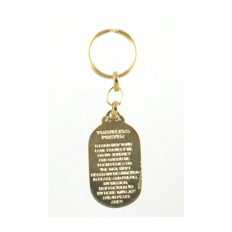 Oval Blue and Silver Keychain Hebrew Chai in St... | Judaica Keychains