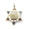 Gold Plated Star of David Wall Hanging with Twelve ... | Star of David