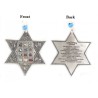 Star of David Wall Hanging with Twelve Tribes and B... | Star of David