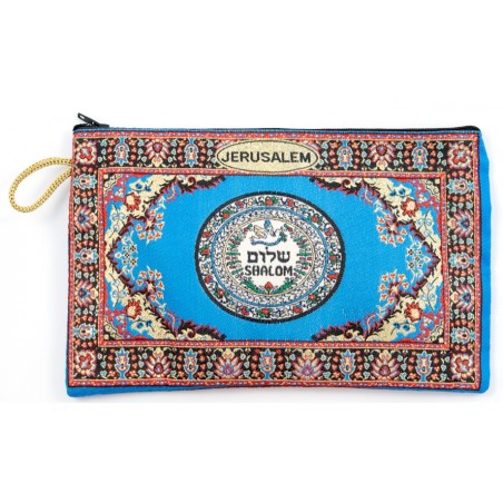 Embroidered Fabric Purse Colorful Dove of... | Jewish Gift from Israel