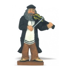 Polyresin Fridge Magnet Jewish Fiddler Playing his... | Jewish Magnets