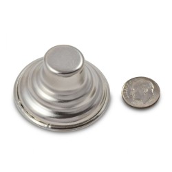 Smooth Silver Nickel Plated Insert for Candl... | Candle & Oil Inserts