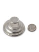 Smooth Silver Nickel Plated Insert for Candl... | Candle & Oil Inserts