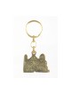 Colorful Metal Keychain Jerusalem Image | Judaica Keychains