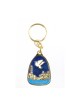 Jerusalem Keychain with Dove of Peace | Judaica Keychains