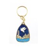 Jerusalem Keychain with Dove of Peace | Judaica Keychains