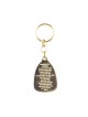 Jerusalem Keychain with Dove of Peace | Judaica Keychains