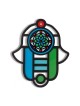 Dorit Judaica Modern Wall Hamsa in Stained Glass Art ... | Hamsa Hands