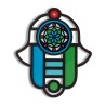 Dorit Judaica Modern Wall Hamsa in Stained Glass Art ... | Hamsa Hands