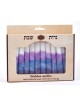 Decorative Handmade Galilee Shabbat Candles Purpl... | Sabbath Candles