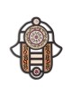 Dorit Judaica Modern Wall Hamsa in Stained Glass Art ... | Hamsa Hands