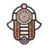 Dorit Judaica Modern Wall Hamsa in Stained Glass Art ... | Hamsa Hands
