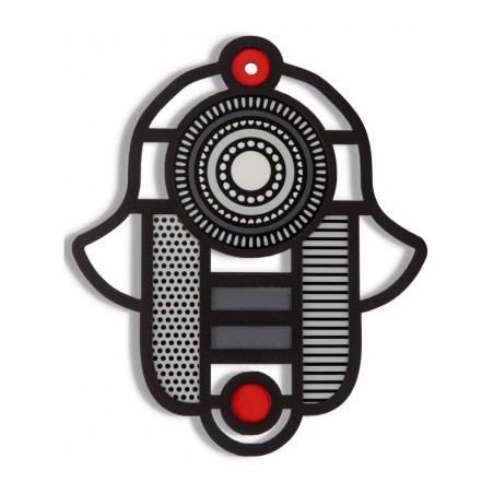 Dorit Judaica Modern Wall Hamsa in Stained Glass Art ... | Hamsa Hands