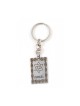 Dog Tag Key Ring Framed Star of David and Israe... | Judaica Keychains
