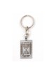 Dog Tag Key Ring 7 Branch Menorah Emblem of Isr... | Judaica Keychains