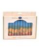 Decorative Handmade Galilee Shabbat Candles Orang... | Sabbath Candles