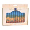 Decorative Handmade Galilee Shabbat Candles Orang... | Sabbath Candles