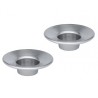 Two Nickel Candle Inserts for Large Candles | Candle & Oil Inserts