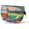 Colorful Polyester Change Purse %96 Jerus... | Jewish Gift from Israel