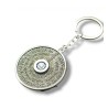 Spinner Key Chain with Revolving Stars of David... | Judaica Keychains