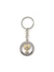 Silver Key Chain with Swivel Center Decorative ... | Judaica Keychains