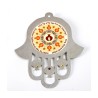 Dorit Judaica Orange Shades Wall Hamsa Eishet Chayil ... | Hamsa Hands
