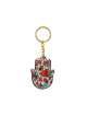 Yair Emanuel Gold Key Chain with Enamel Finish ... | Judaica Keychains