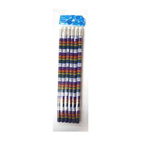 Set of Six Souvenir Wood Pencils Decorated wi... | Kids Games and Toys