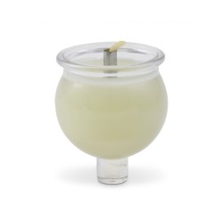 Set of Two Pre Filled Plastic Shabbat Candles wit... | Sabbath Candles