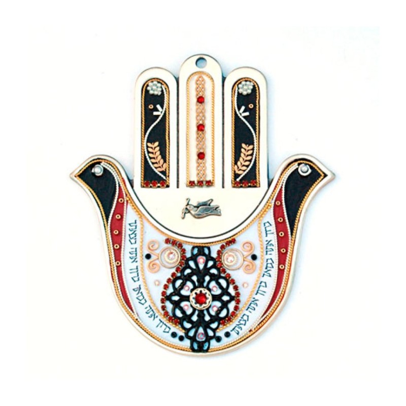 Wall Hamsa Hand by Esther Shahaf | Hamsa Hands